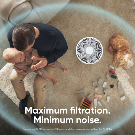 Blueair Maximum filtration. Minimum noise.